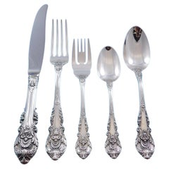 Sir Christopher by Wallace Sterling Silver Flatware Set 12 Service 65 Pcs Dinner