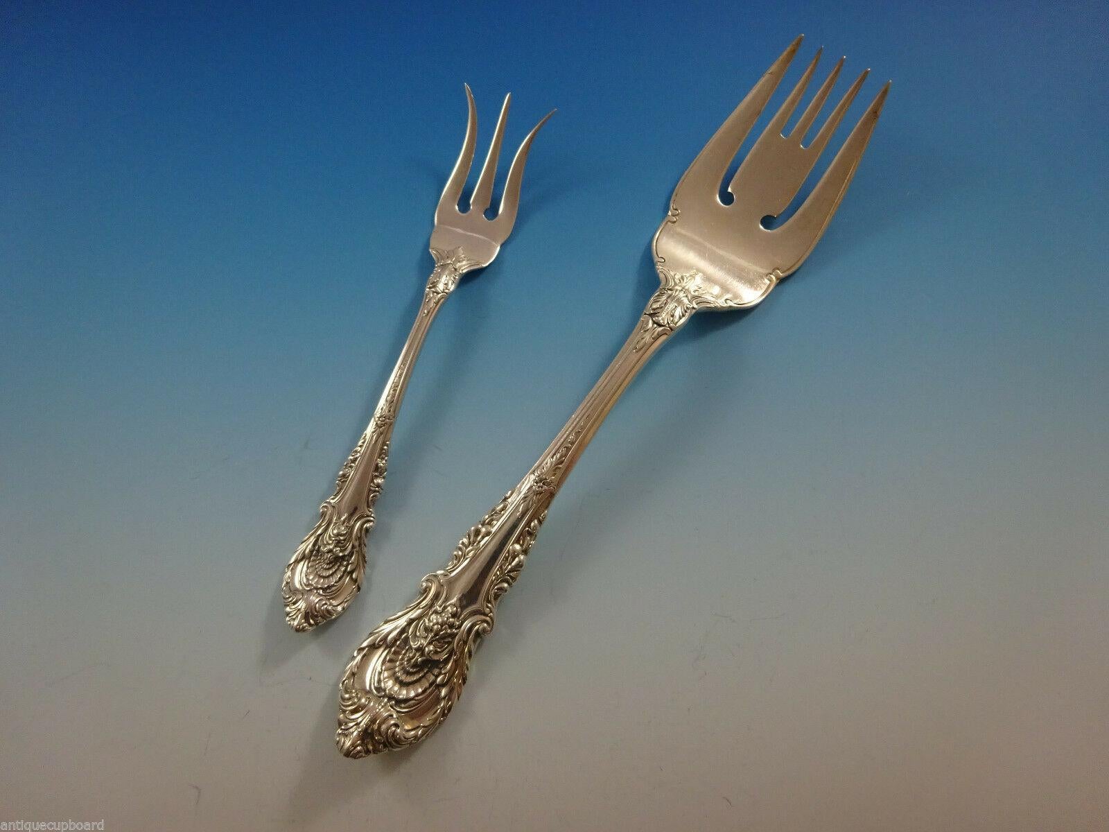 Sir Christopher by Wallace Sterling Silver Flatware Set For 18 Service 97 Pieces For Sale 5