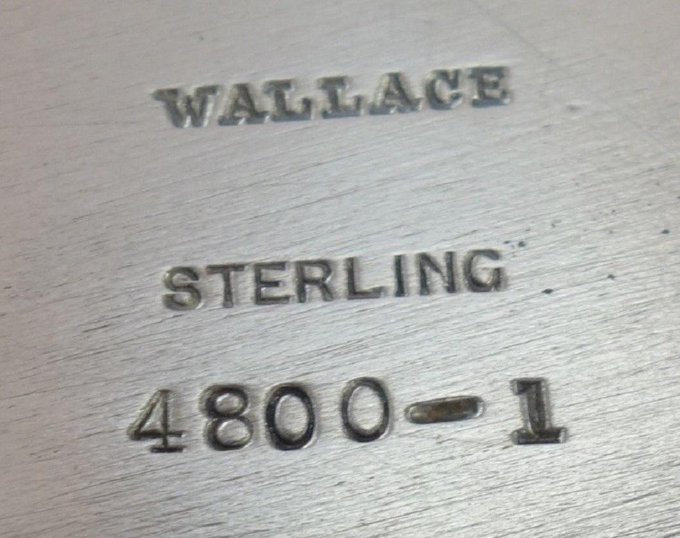 Sir Christopher by Wallace Sterling Silver Tea Set 5pc with Tray (#1942) 6