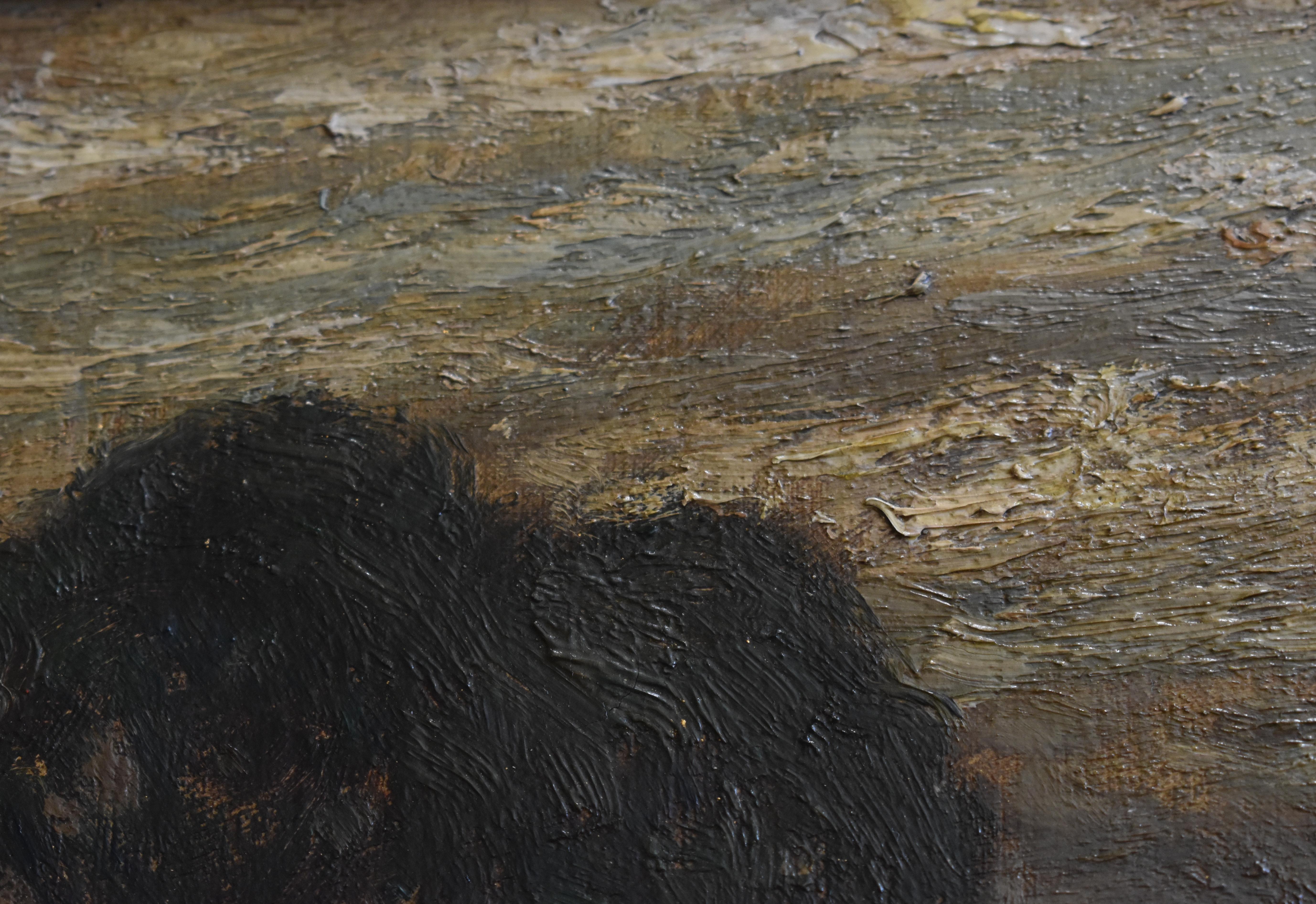 Sir David Murray (1849–1933) Gathering Poppies 1892 Oil Painting im Angebot 9