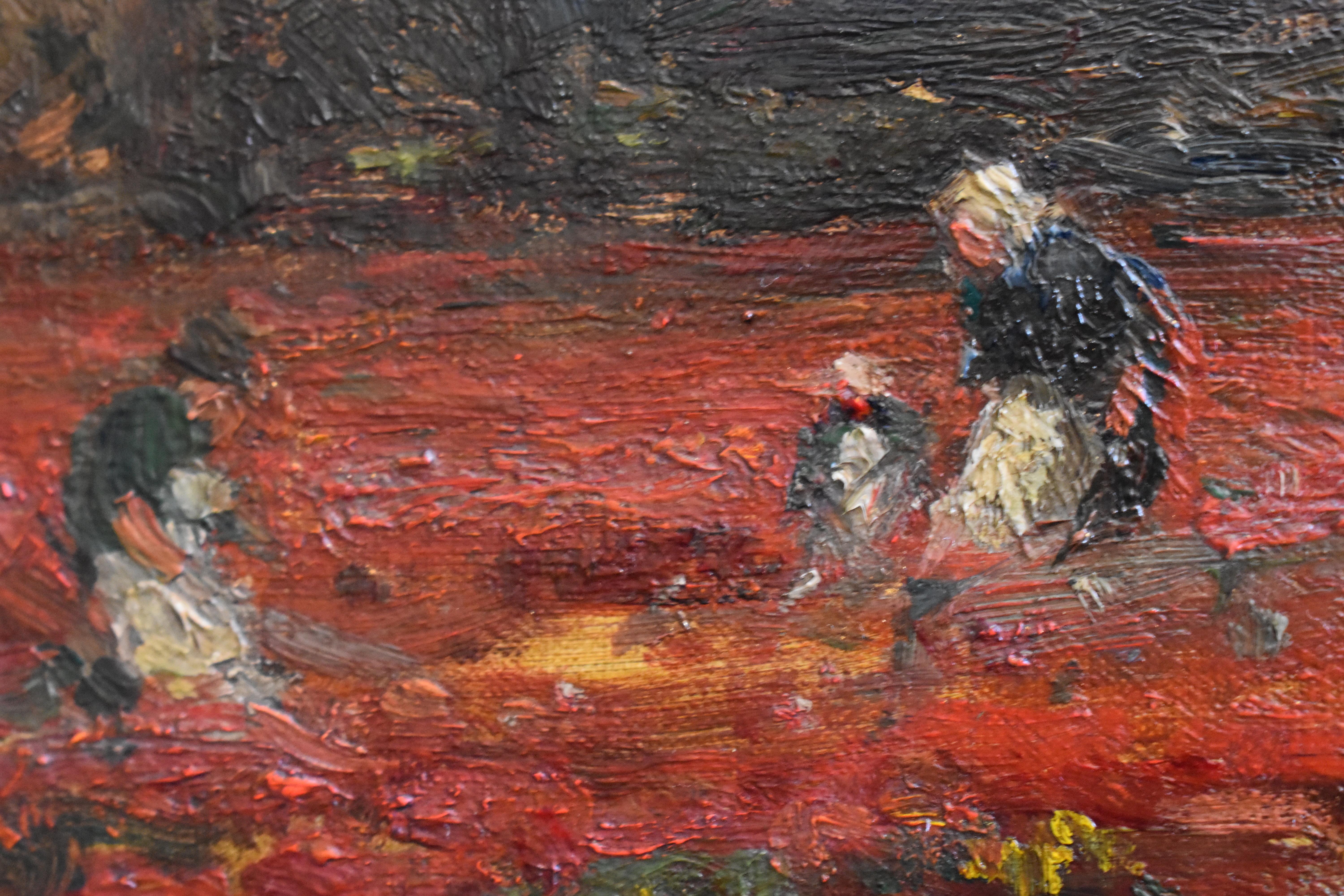 Sir David Murray (1849–1933) Gathering Poppies 1892 Oil Painting im Angebot 4