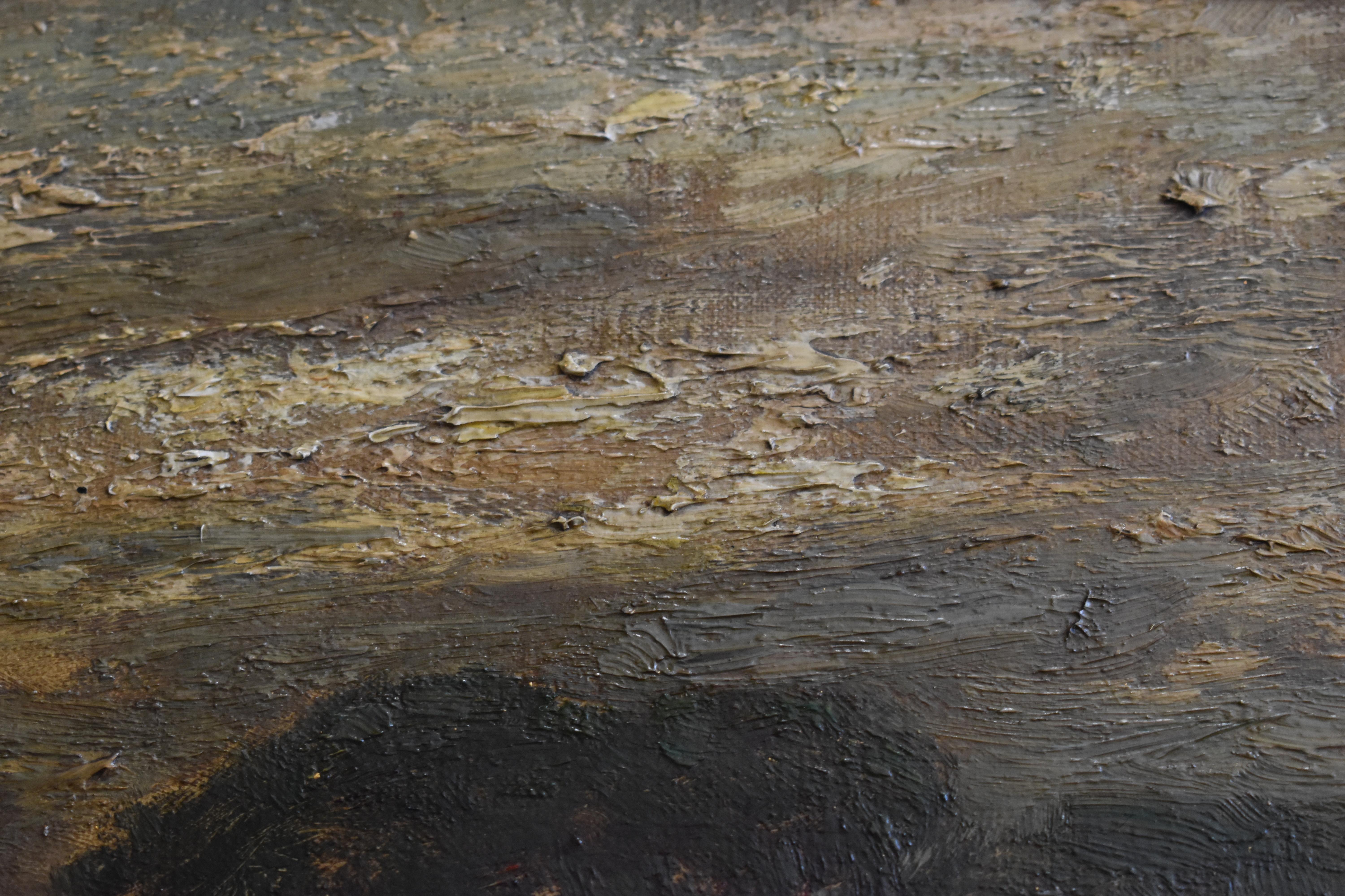 Sir David Murray (1849–1933) Gathering Poppies 1892 Oil Painting im Angebot 8