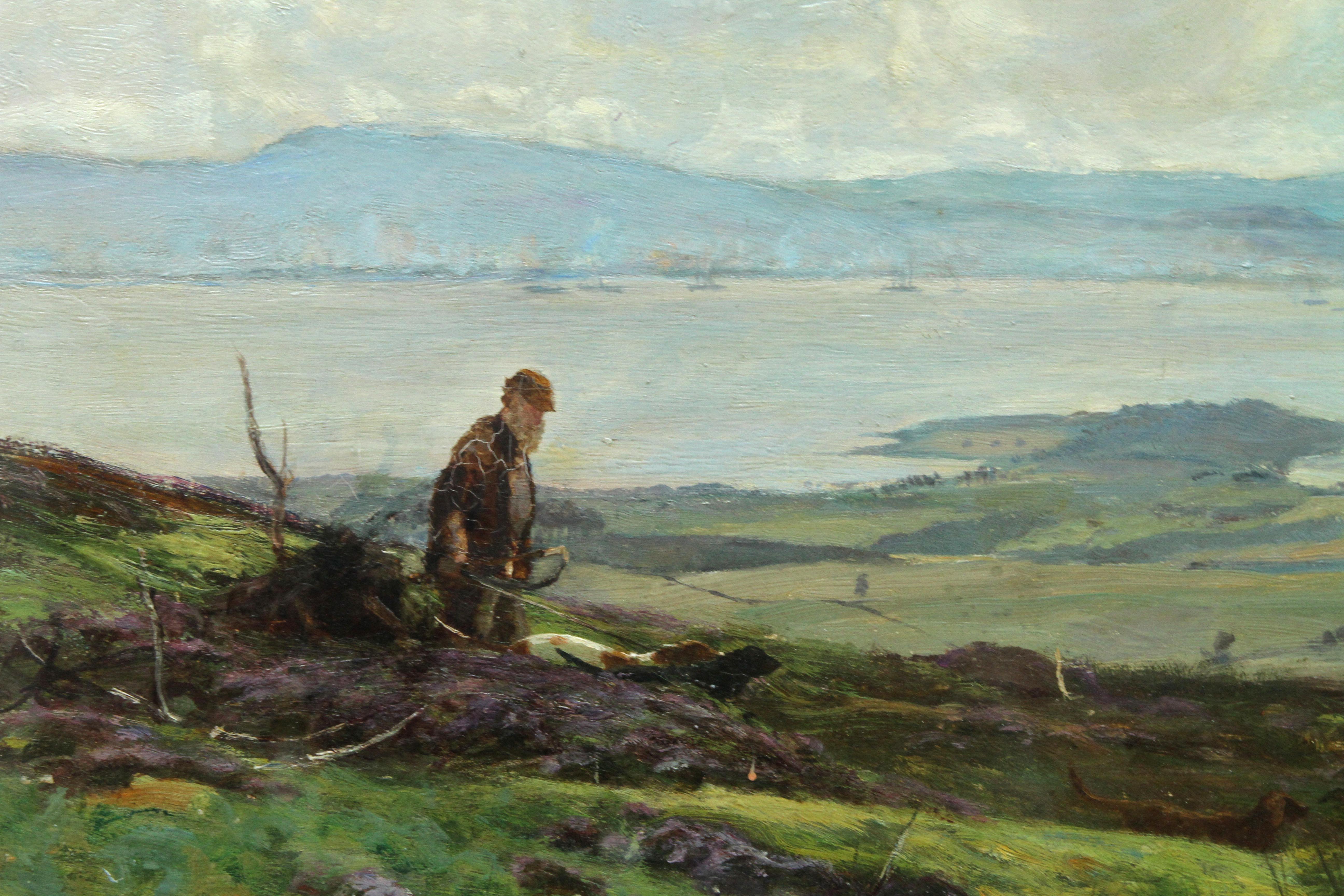 The Clyde from Darleith Moor über Cardross – schottische viktorianische Kunst im Angebot 3
