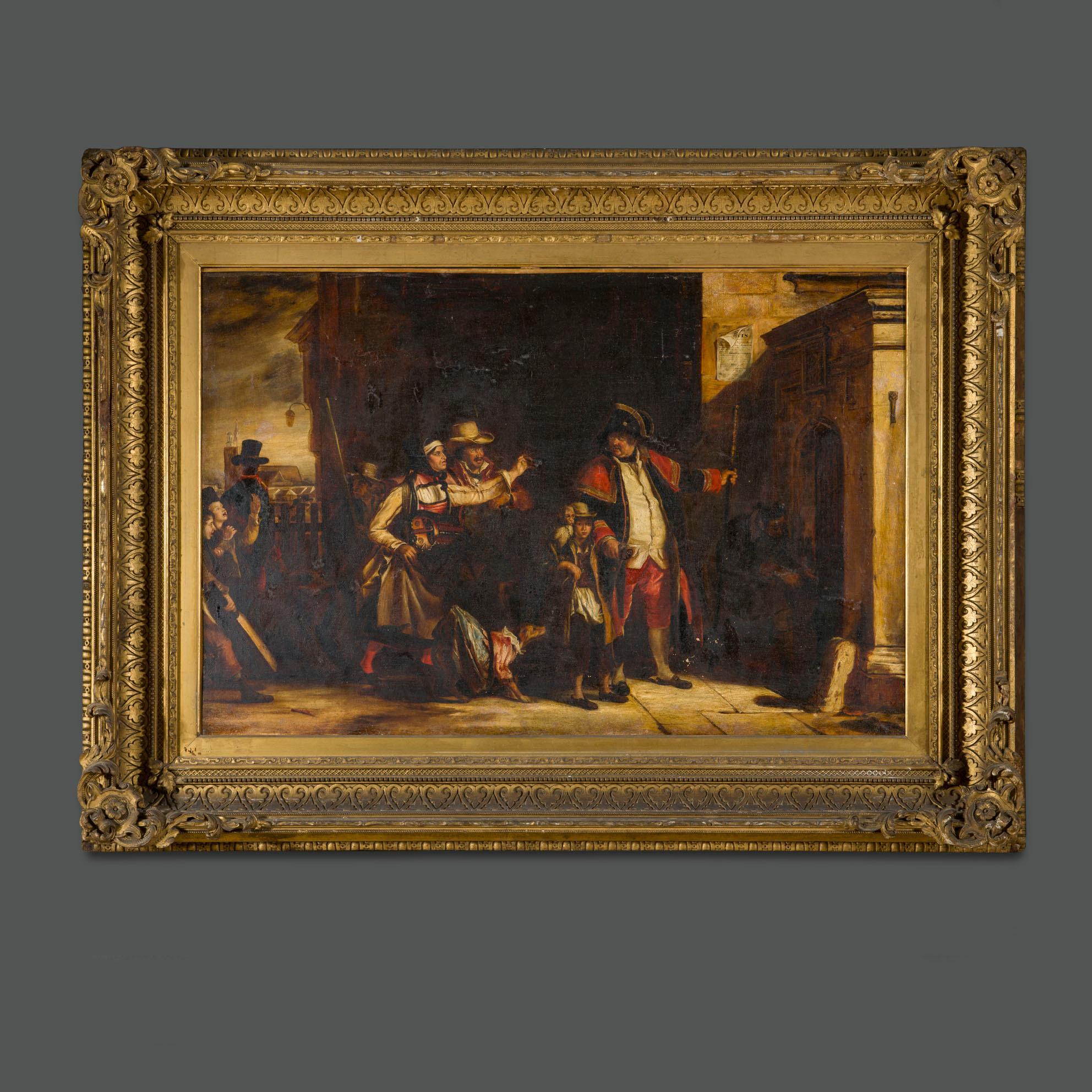 Historisches englisches Gemälde des 19. Jahrhunderts, David Wilkie (Braun), Figurative Painting, von Sir David Wilkie