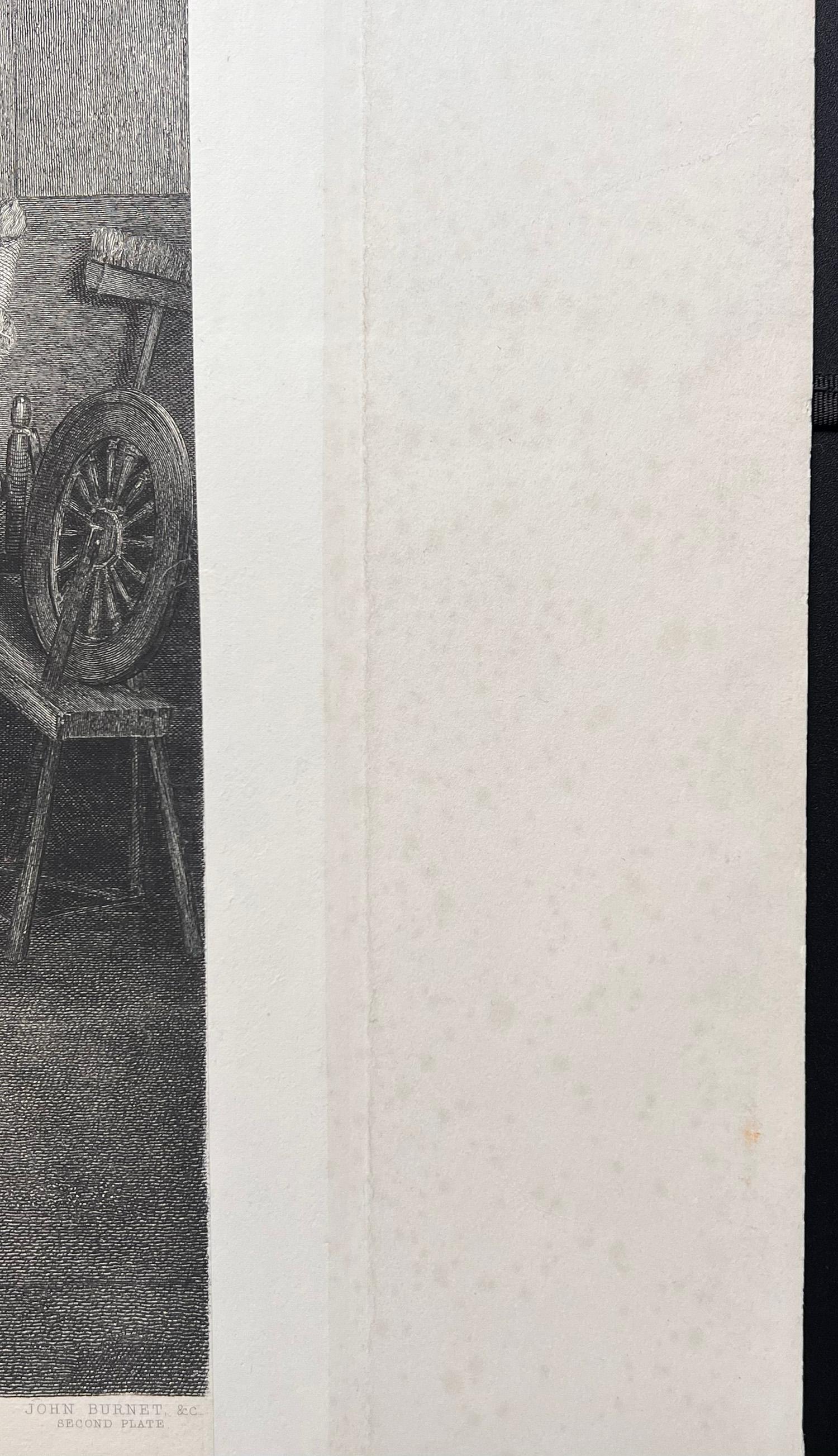 The Blind Fiddler, gravure ancienne anglaise d'après Sir David Wilkie en vente 3