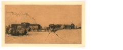 Sir David Y. Cameron - 1916 Etching, Royal Scottish Academy and National Gallery