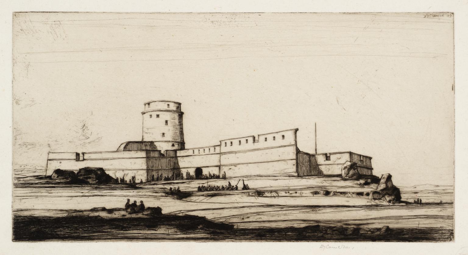 Le Fort de Turquie - Print de Sir David Young Cameron, R.A.