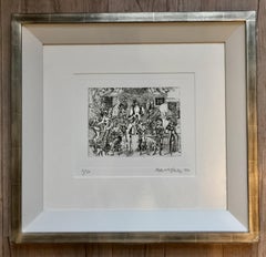 Ziegfeld Follies, etching 2/20, dated 1996 by Sir Eduardo Paolozzi