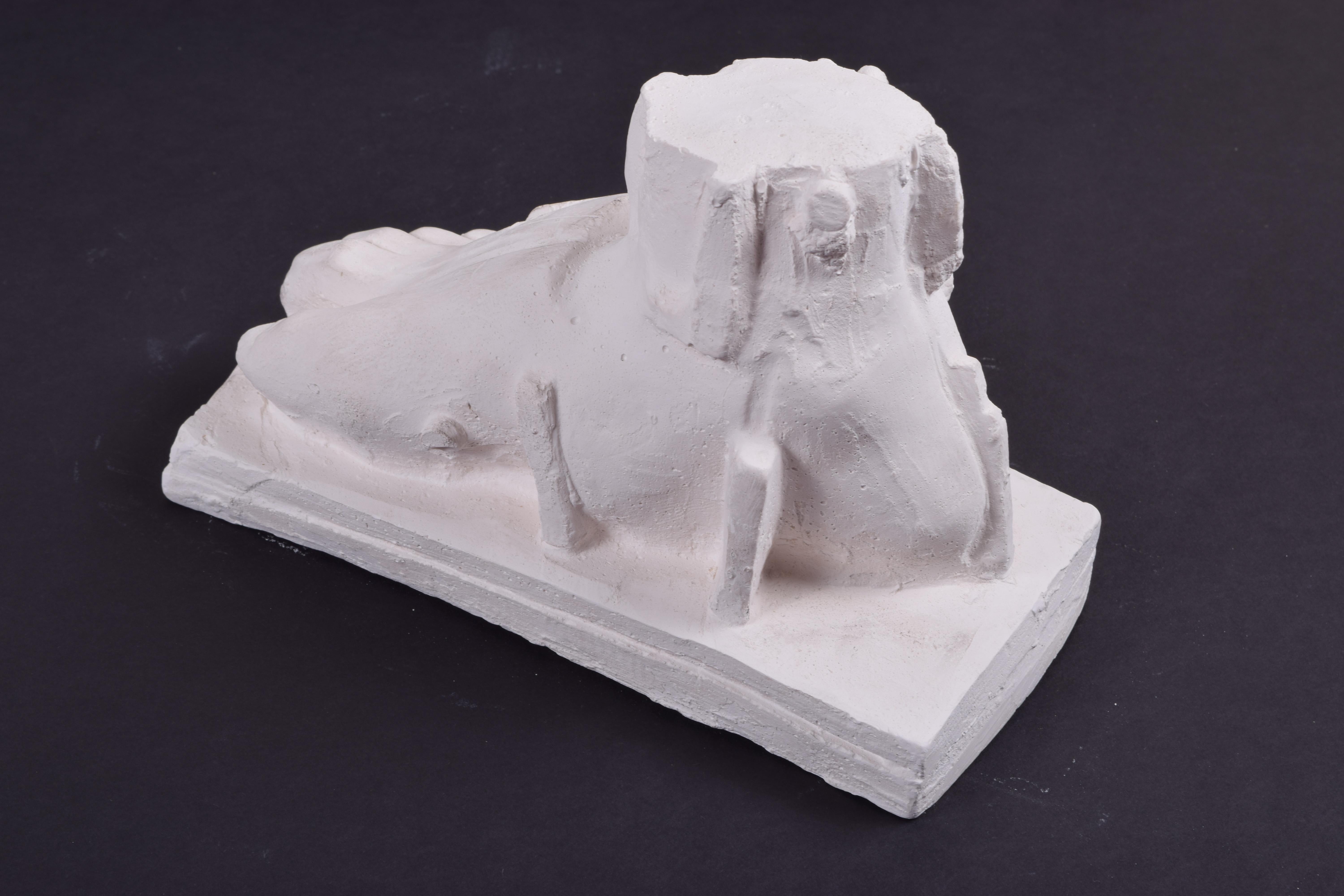 Sculpture en plâtre 