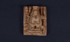 Eduardo Paolozzi: scultura in gesso "Figura in piedi su lapide