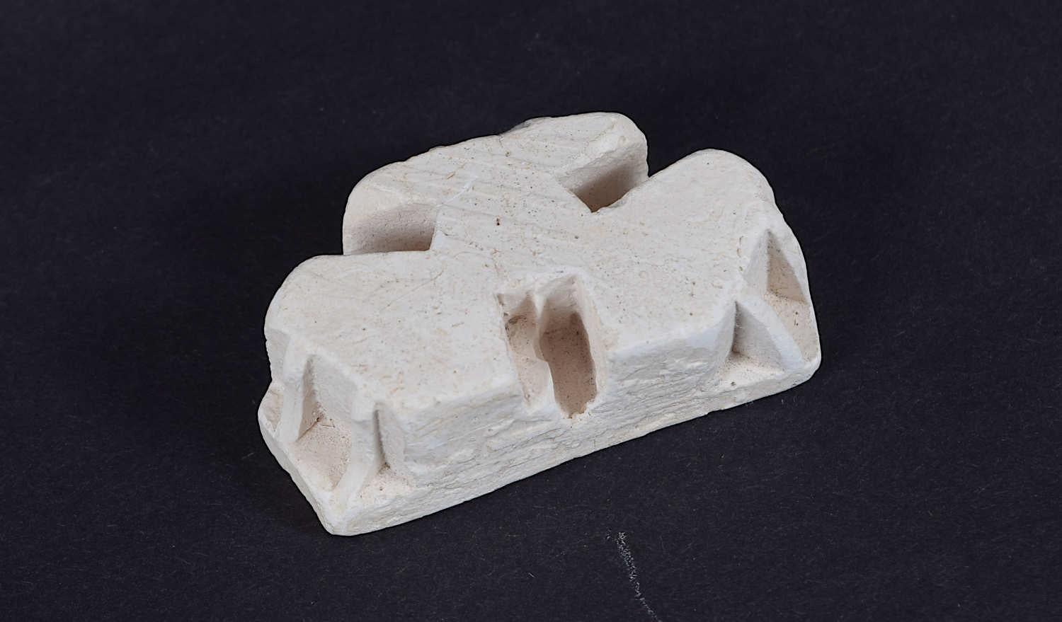Sir Eduardo Paolozzi Figurative Sculpture - Eduardo Paolozzi: 'Triangular Construction' plaster sculpture