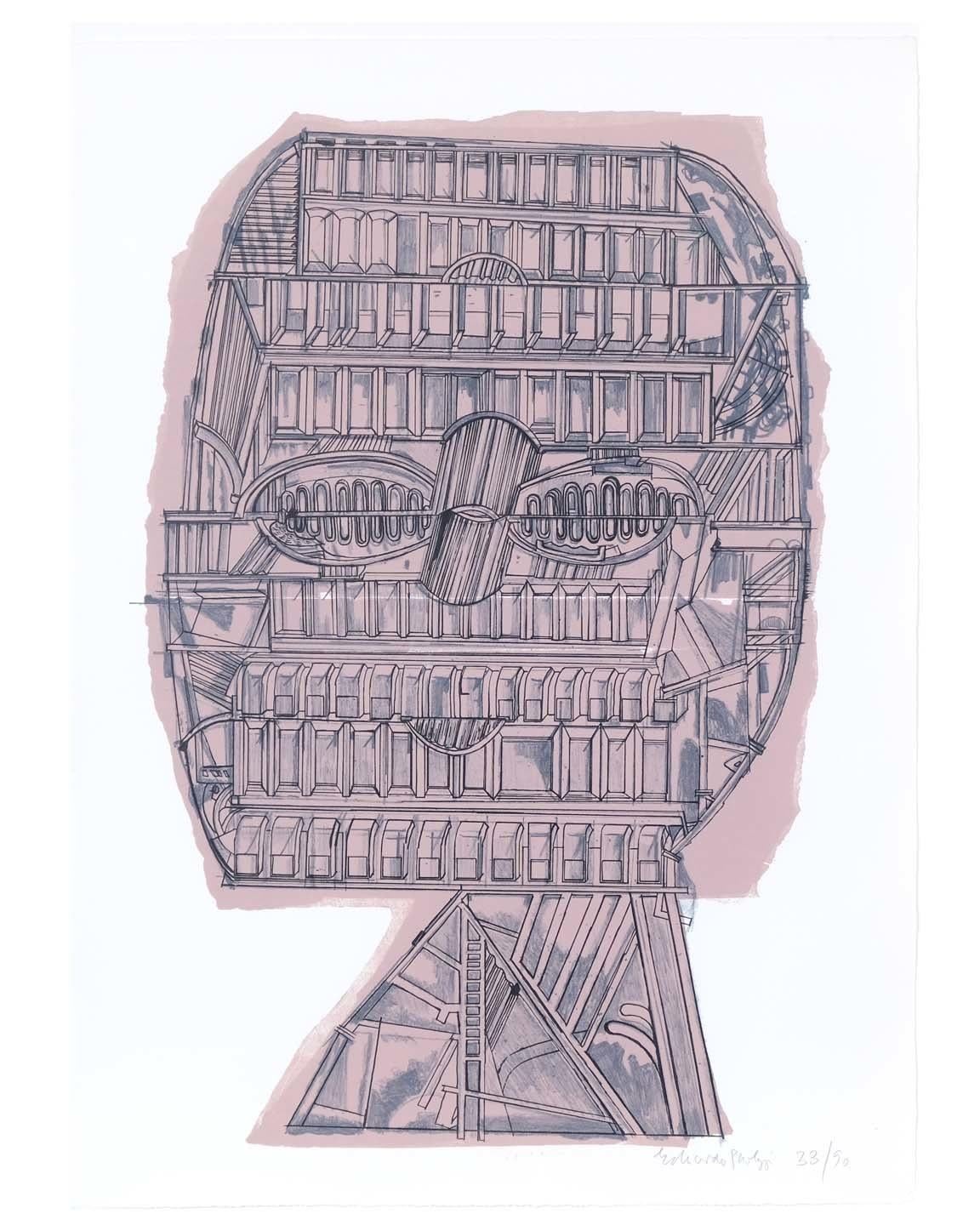 Colour lithograph on wove paper
Signed and numbered edition 33 of 90
From the portfolio 