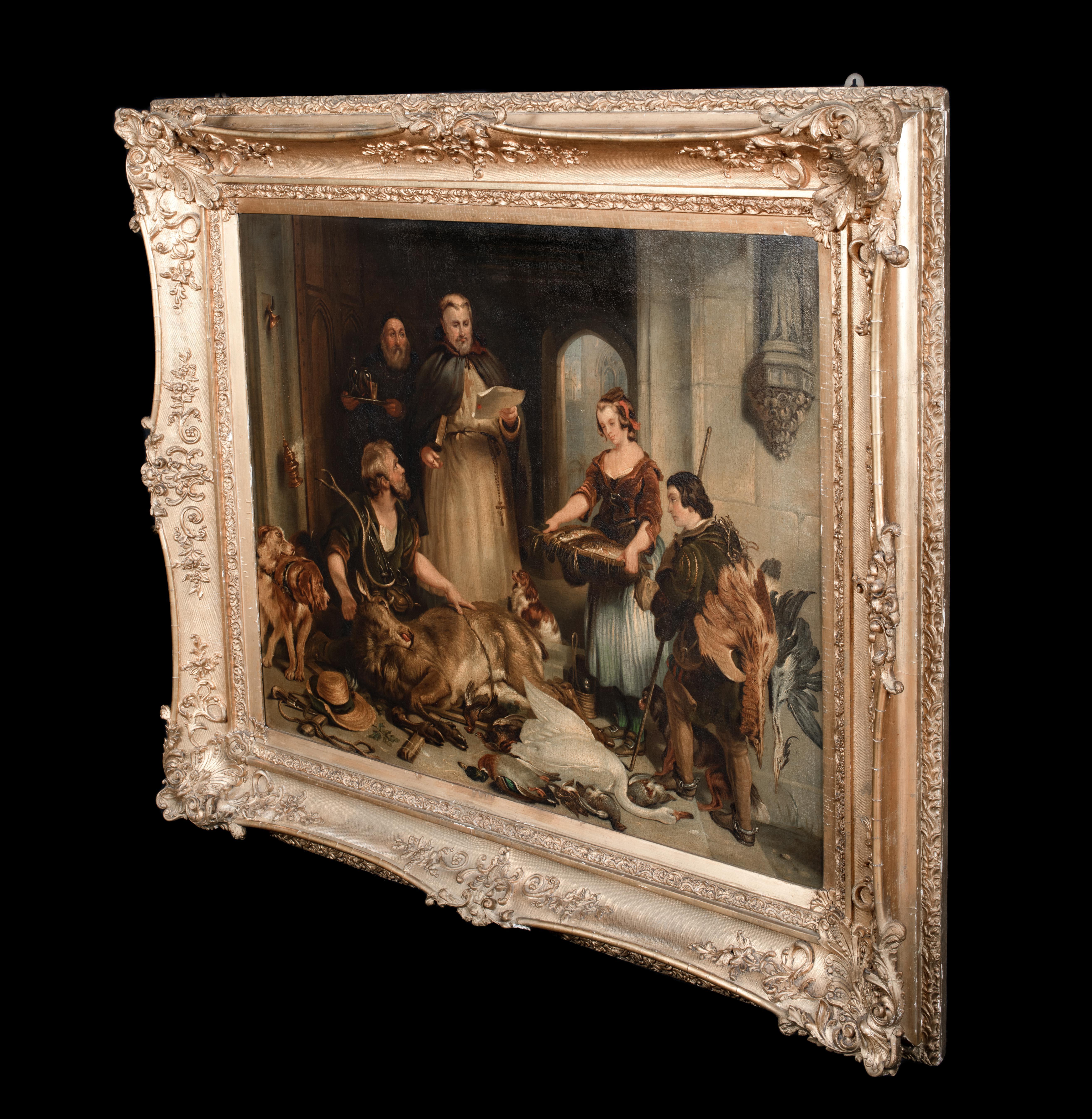 Le retour des chasseurs, Abbaye de Bolton, 19e siècle  Cercle de Sir Edwin Henry Landse 6