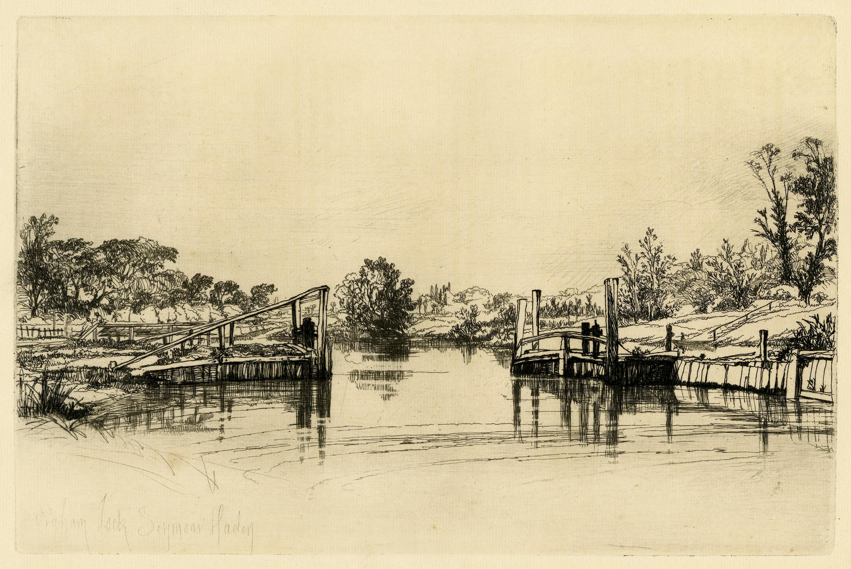 Egham Lock