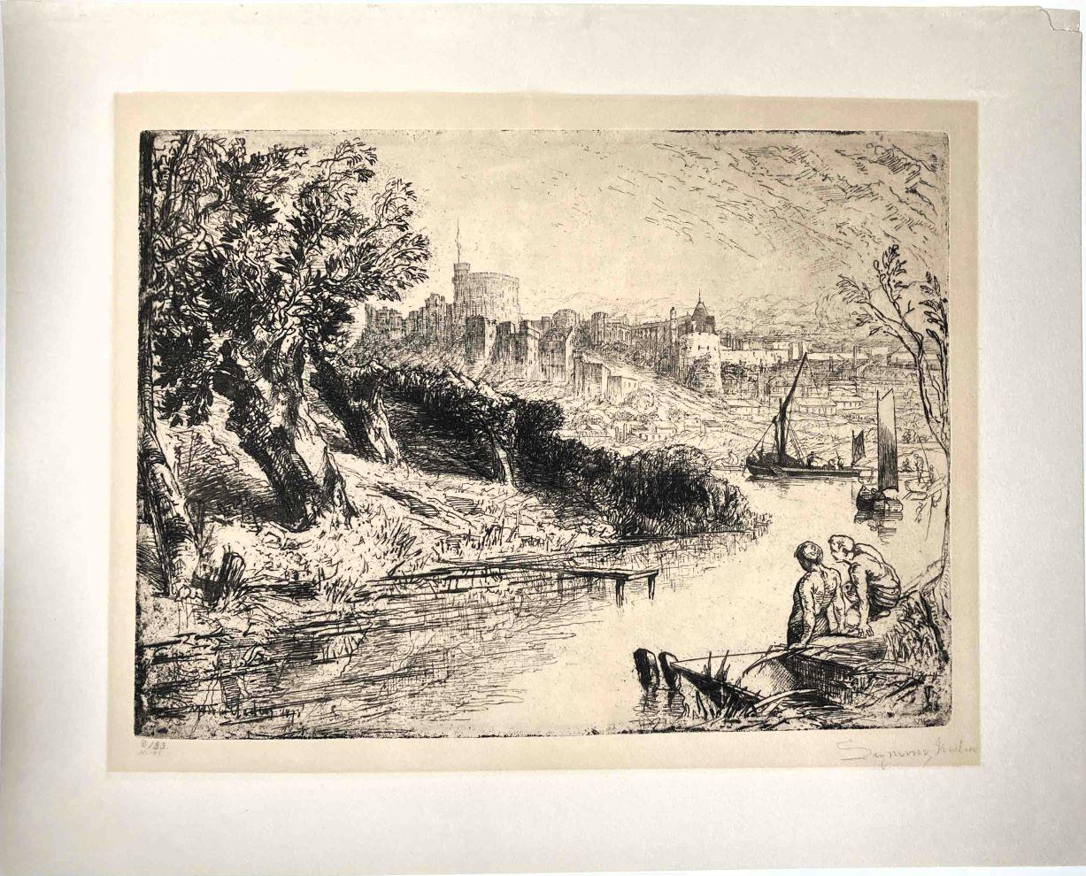 Windsor - Print by Sir Francis Seymour Haden, R.A.