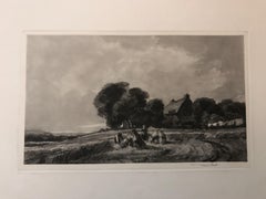 Cabañas y cosechadoras