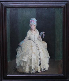 1920s Portrait Paintings - 109 For Sale at 1stdibs