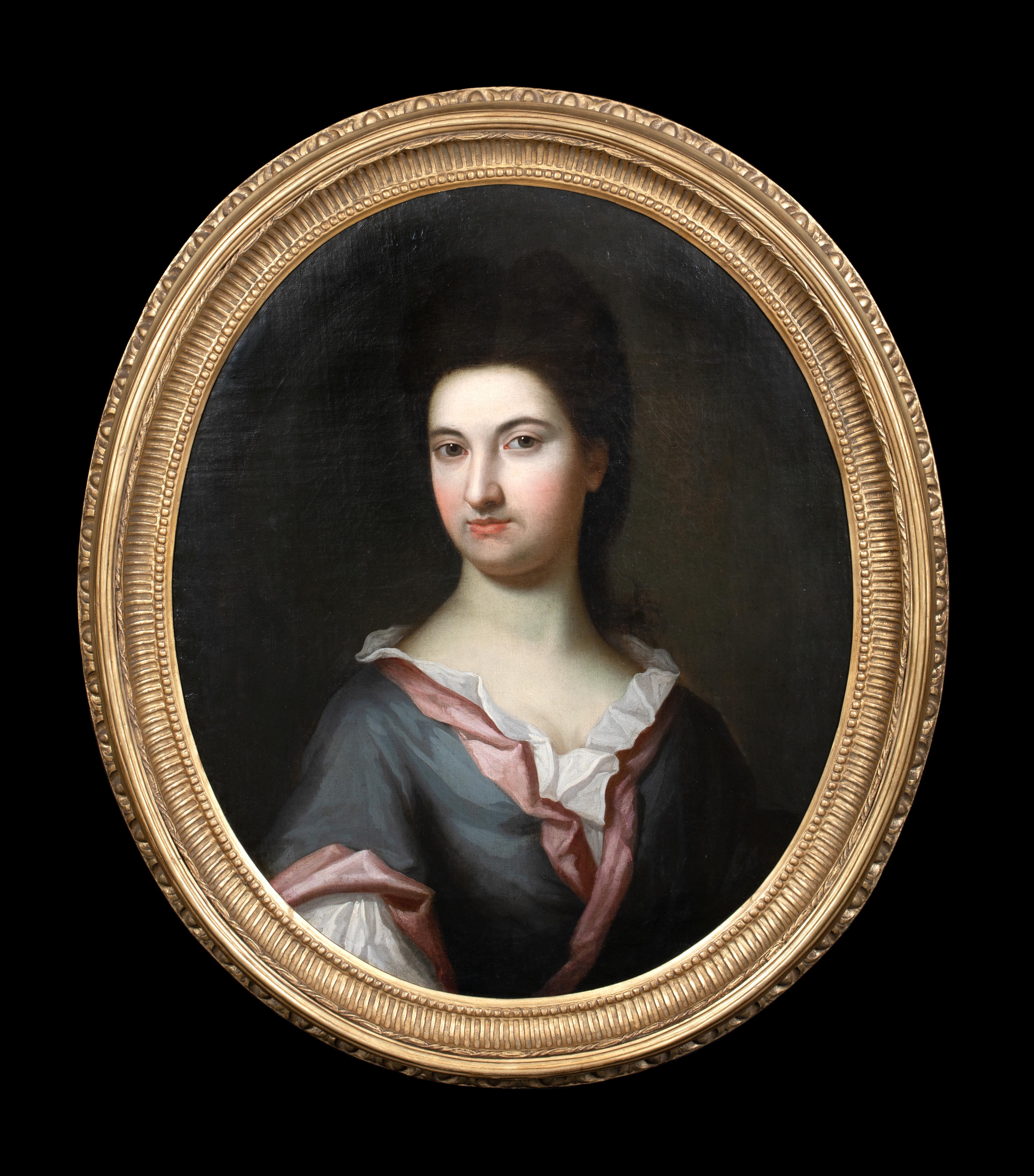 Lady Selby Of Melton. circa 1710  attributed to SIR GODFREY KNELLER (1646-1723) - Painting by Sir Godfrey Kneller