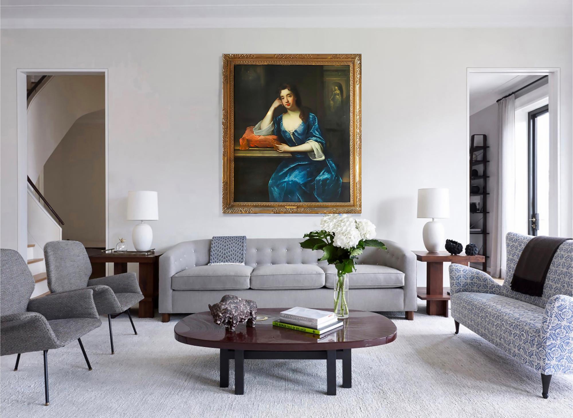 Mrs. Bagnel,  Studio of Sir Godfrey Kneller 7