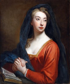 Ritratto di Lady Elizabeth Cromwell come Maddalena con un libro di preghiere