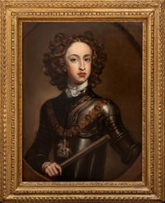 Portrait du Prince William Duke of Gloucester (1689-1700), XVIIe siècle   