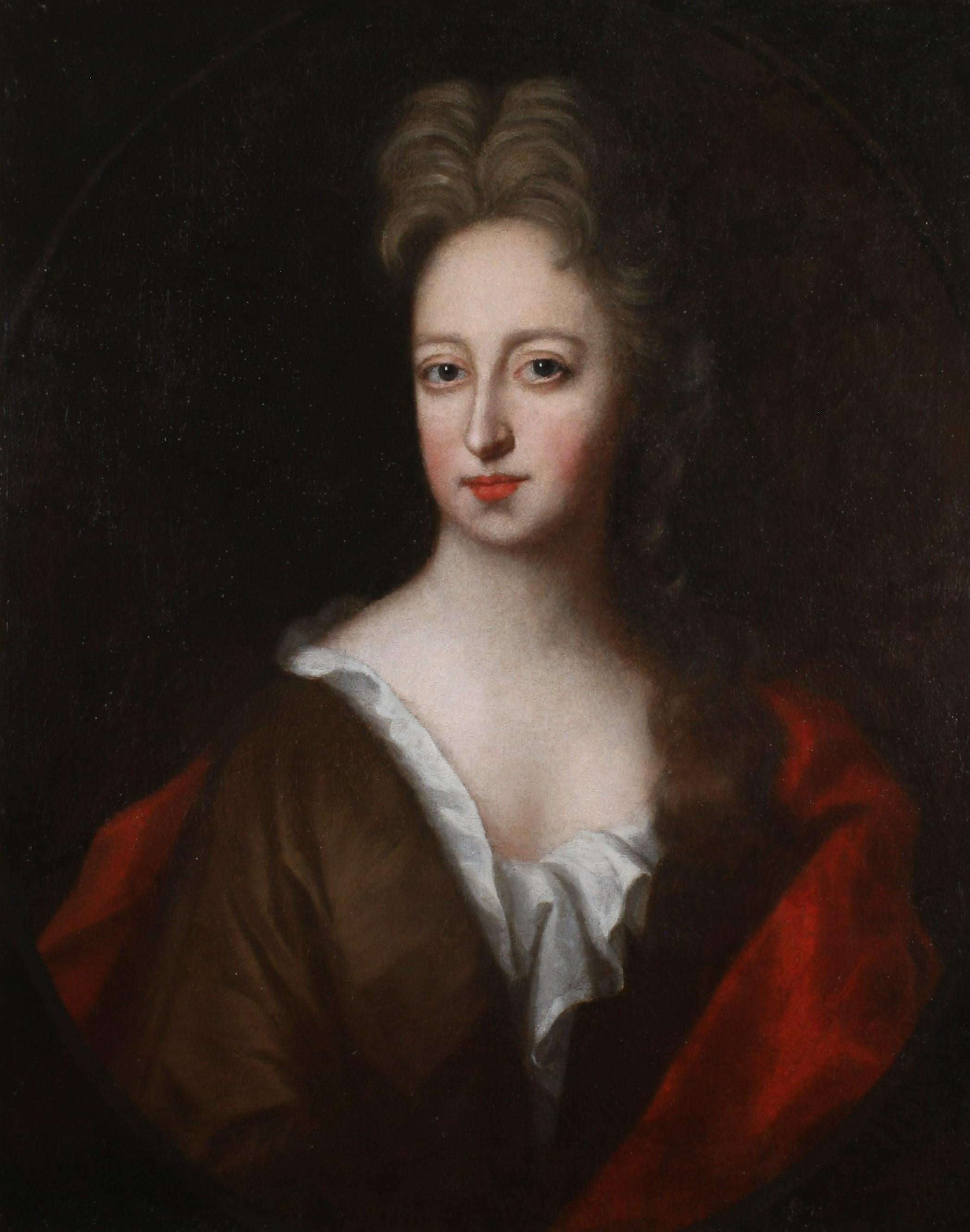 Portrait de la comtesse de Dysart - Painting de Sir Godfrey Kneller