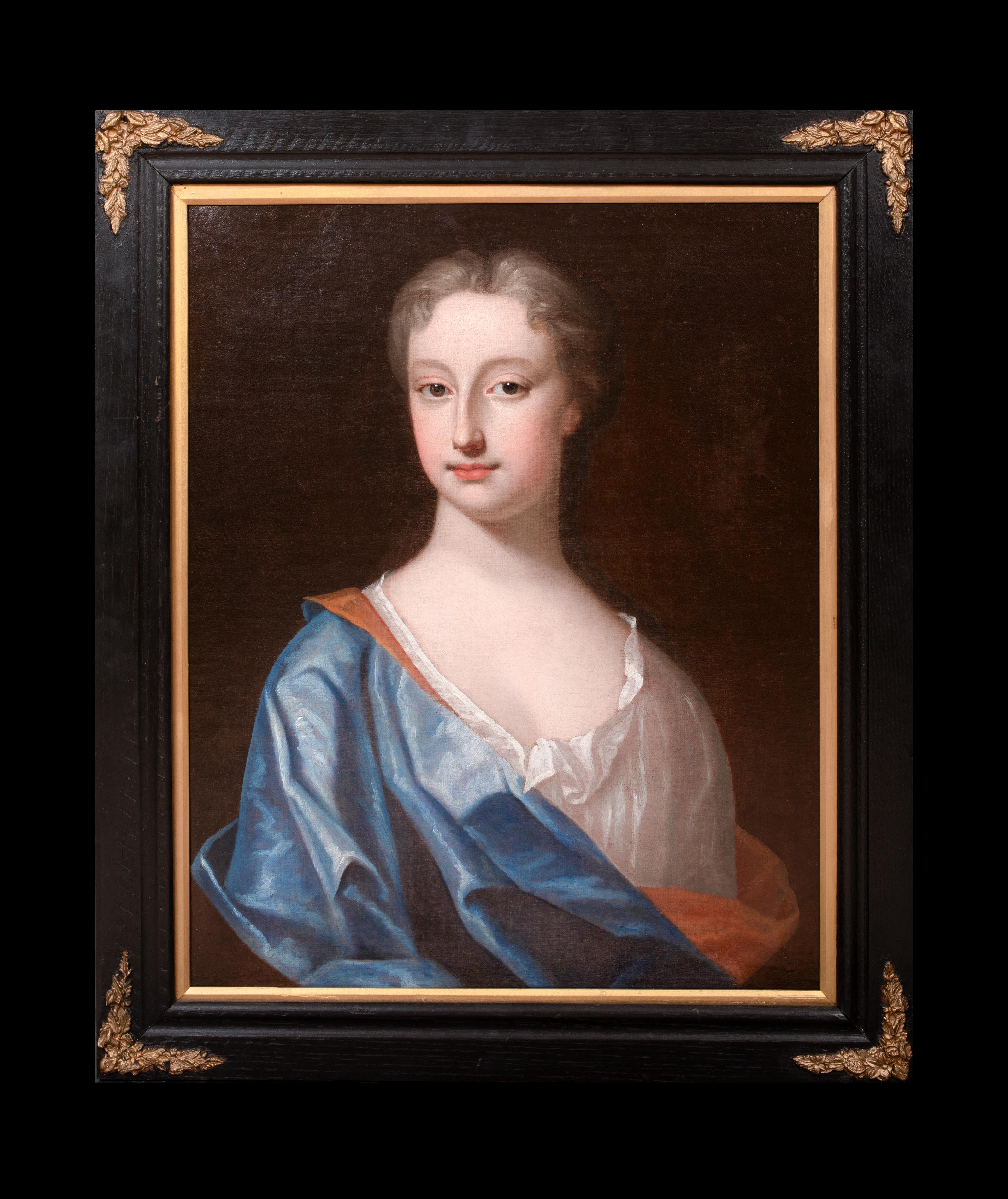 Porträt The Honourable Mrs Elizabeth Tufton (geb. Wilbraham) – Painting von Sir Godfrey Kneller
