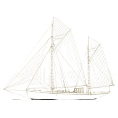 Sir Harold Dudley Clayton: planos del arquitecto naval y constructor de barcos Zinita