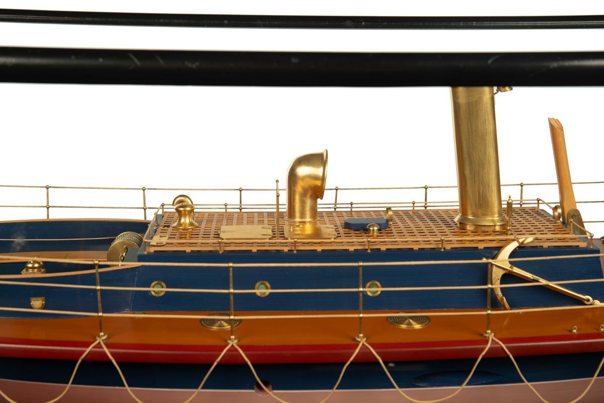 Sir Harold Dudley Clayton’s Hydraulic Steam Lifeboat: City of Glasgow, 1894 For Sale 4