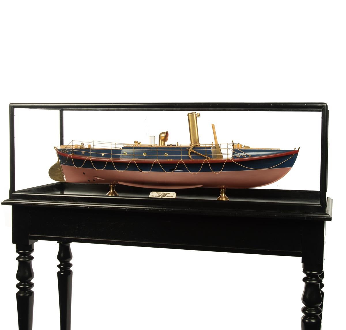 English Sir Harold Dudley Clayton’s Hydraulic Steam Lifeboat: City of Glasgow, 1894 For Sale