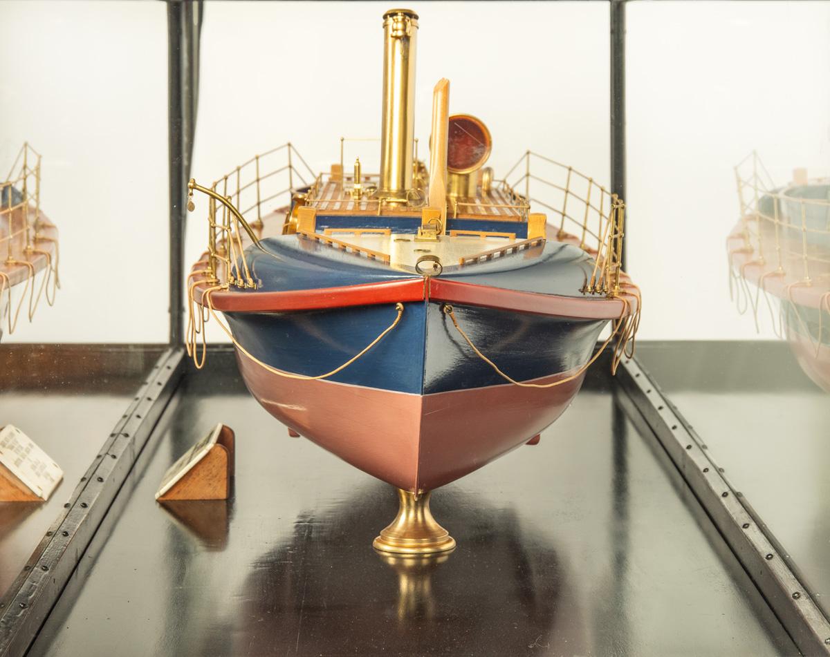 Sir Harold Dudley Clayton’s Hydraulic Steam Lifeboat: City of Glasgow, 1894 In Good Condition For Sale In Lymington, Hampshire