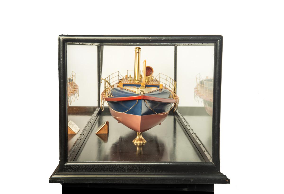 19th Century Sir Harold Dudley Clayton’s Hydraulic Steam Lifeboat: City of Glasgow, 1894 For Sale