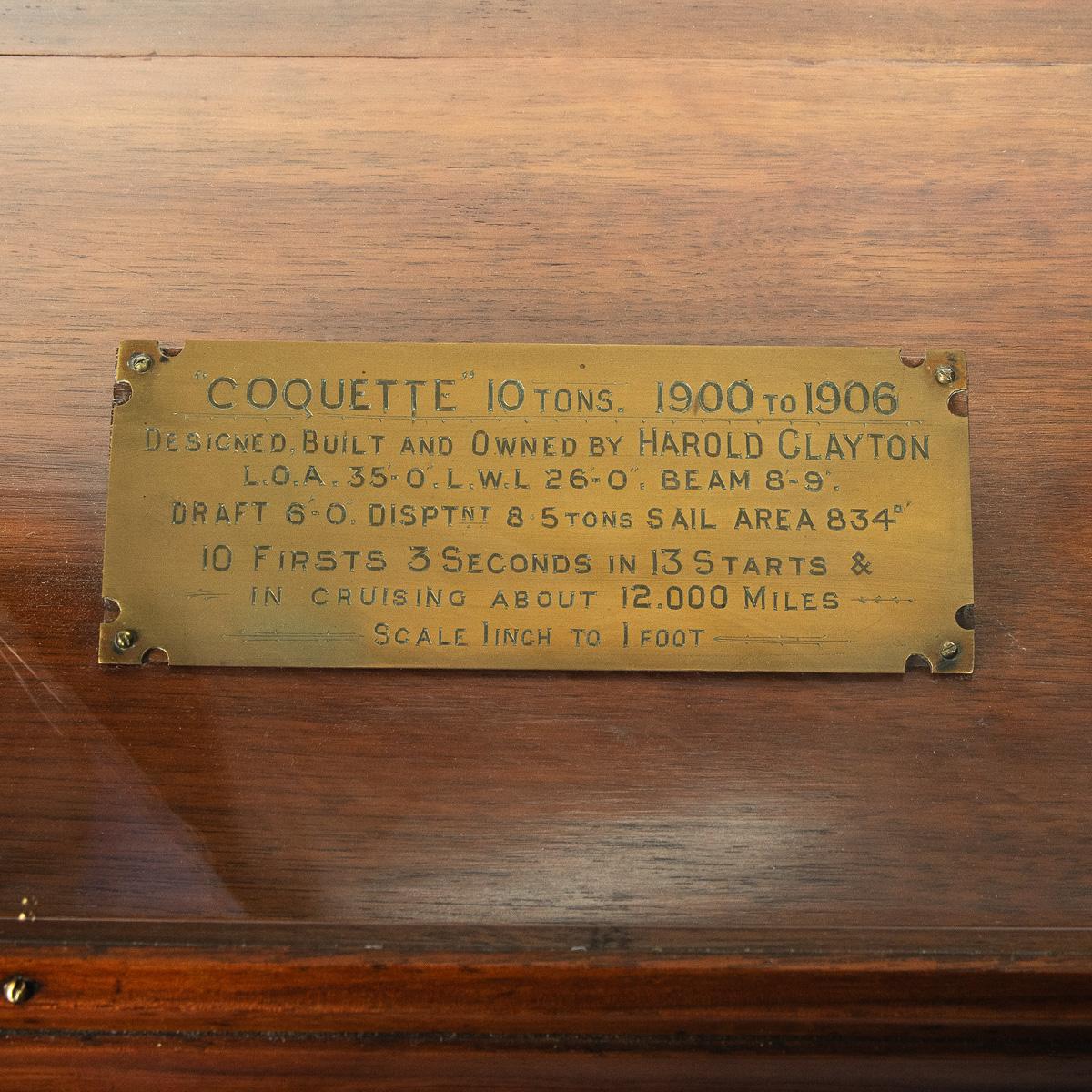 Modèle réduit de Coquette par Sir Harold Clayton, 1899 en vente 9