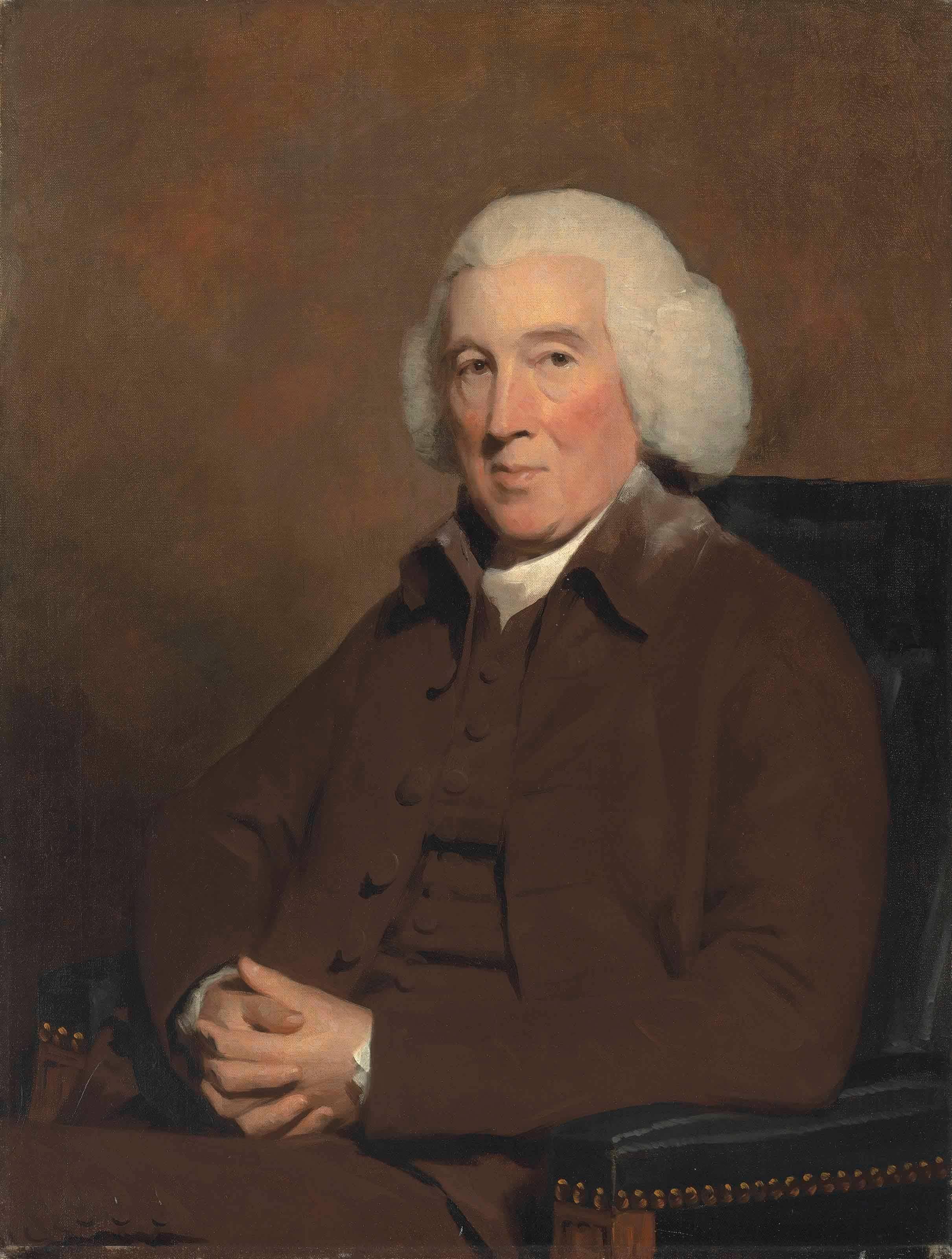 18th Century Oil Painting Portrait of Provost John Pitcairn of Dundee