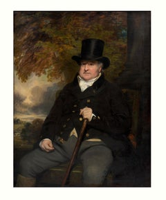 19th Century by Sir Henry Raeburn Portrait of a landowner Oil on canvas
