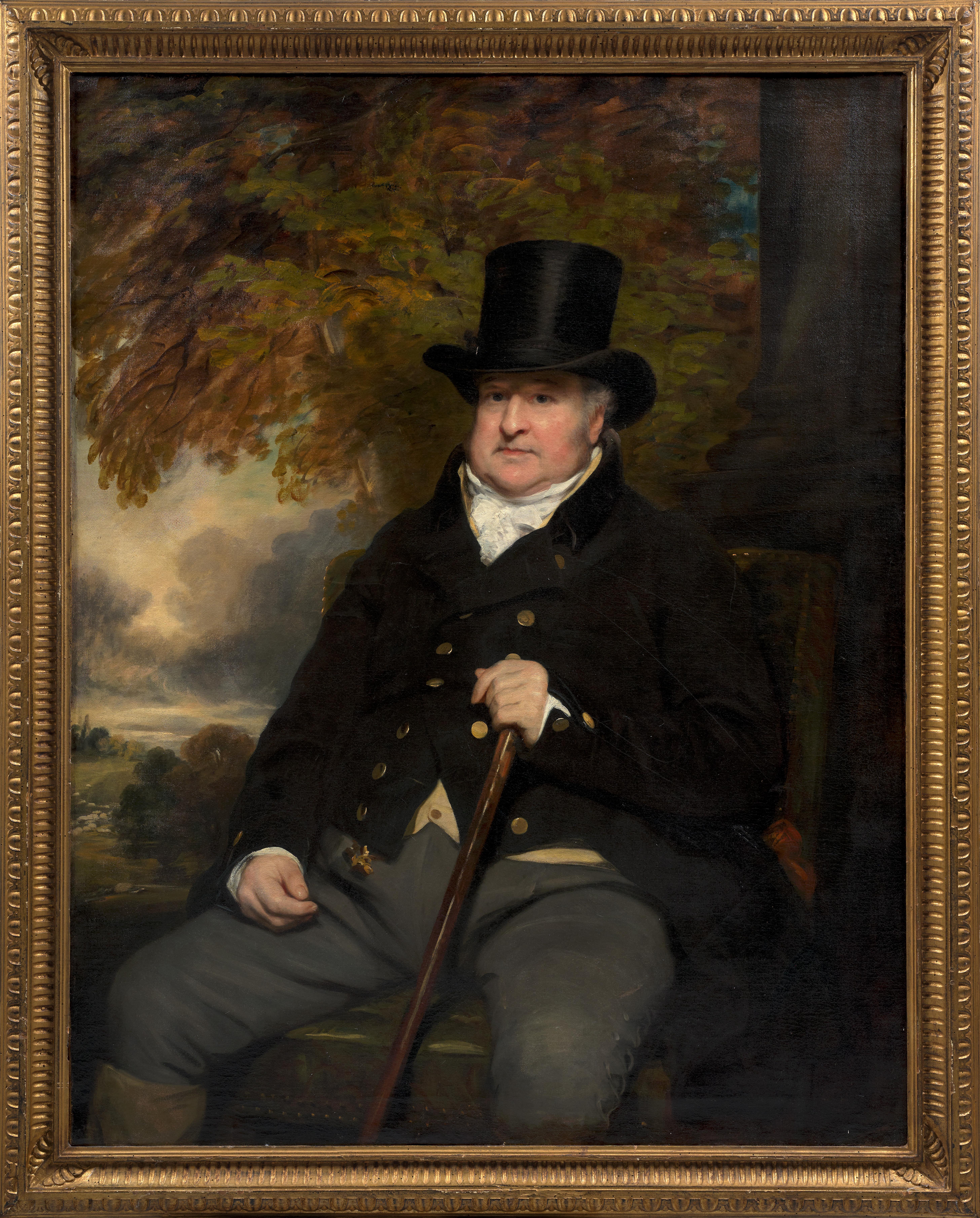 Sir Henry Raeburn (Stockbridge, Edimburgo, Regno Unito, 1756 - Edimburgo, Regno Unito, 1823)
Titolo: Ritratto di un proprietario terriero
Anno: Inizio del XIX secolo, 1803
Medium: Olio su tela
Dimensioni: Senza cornice 135,5 x 112 cm - con cornice