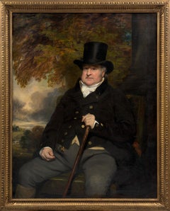 19th Century by Sir Henry Raeburn Portrait of a landowner Oil on canvas