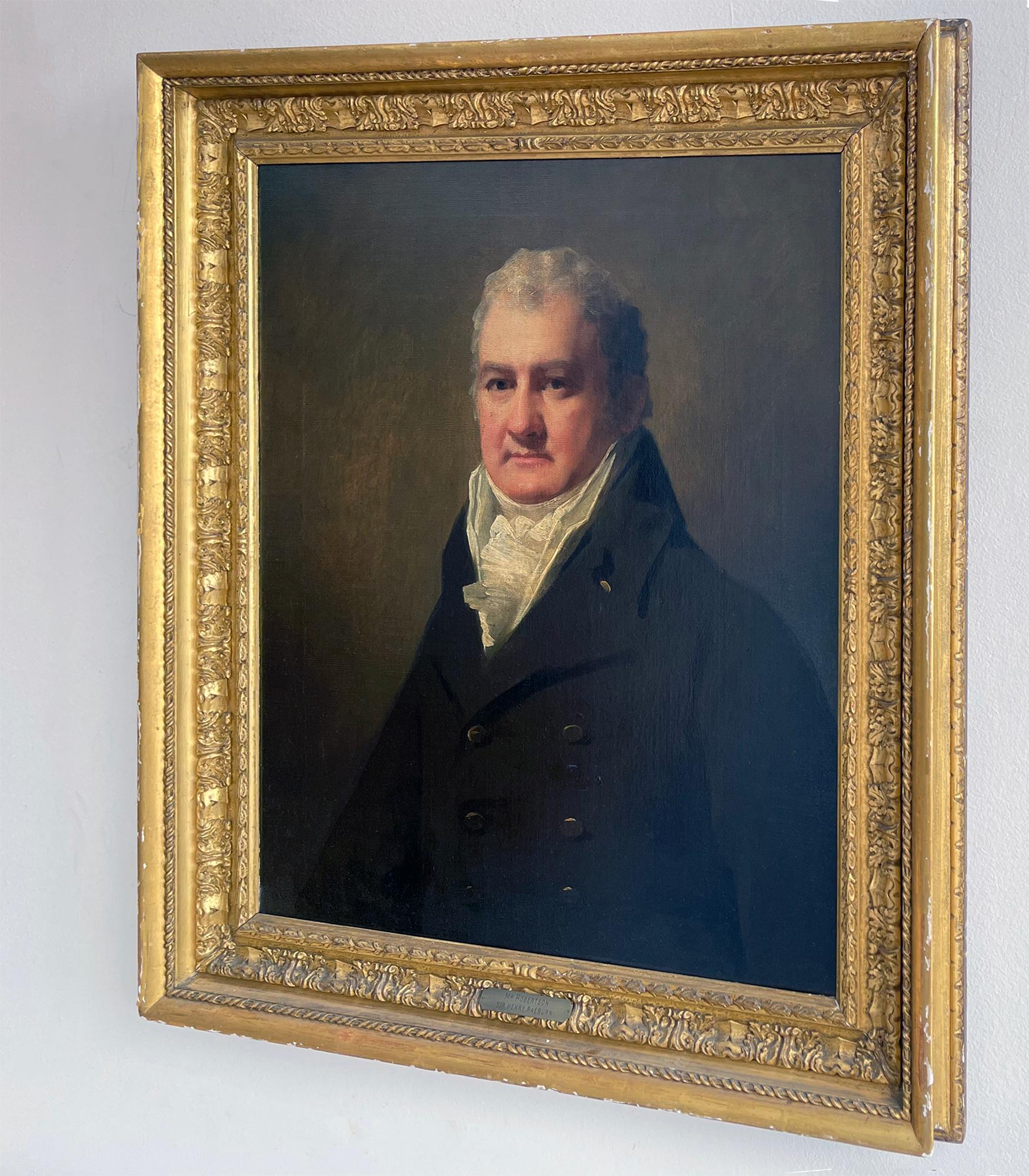 Half Length Portrait of Mr. Robertson of Edinburgh For Sale 7