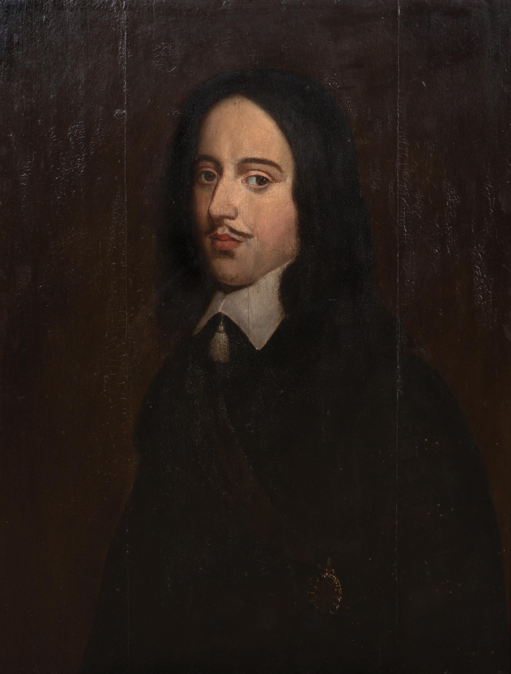Portrait Of William II Prince Of Orange, circa 1650

Dutch School 

Large 17th Century Dutch Schoo Old Master portrait of William II Prince Of Orange, oil on panel. Early important original court portrait on an oak panel of the young prince and