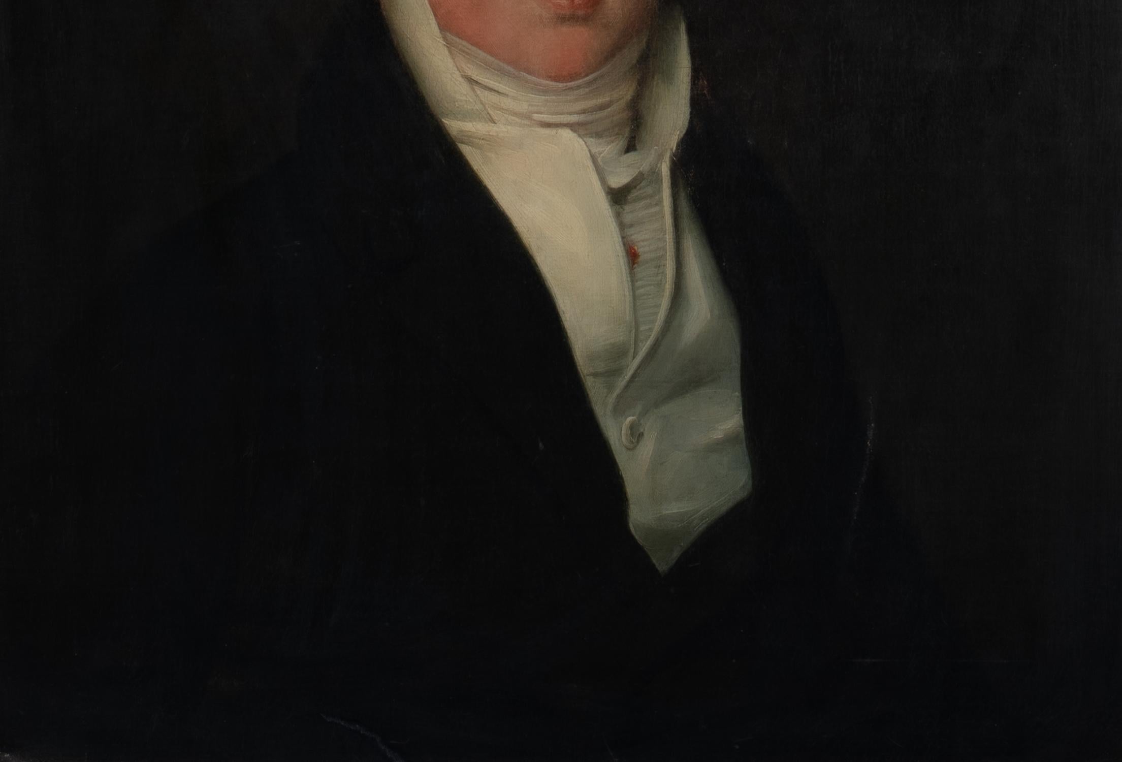 Portrait of A Gentleman, early 19th Century   circle of Sir Henry Raeburn (1756- For Sale 5