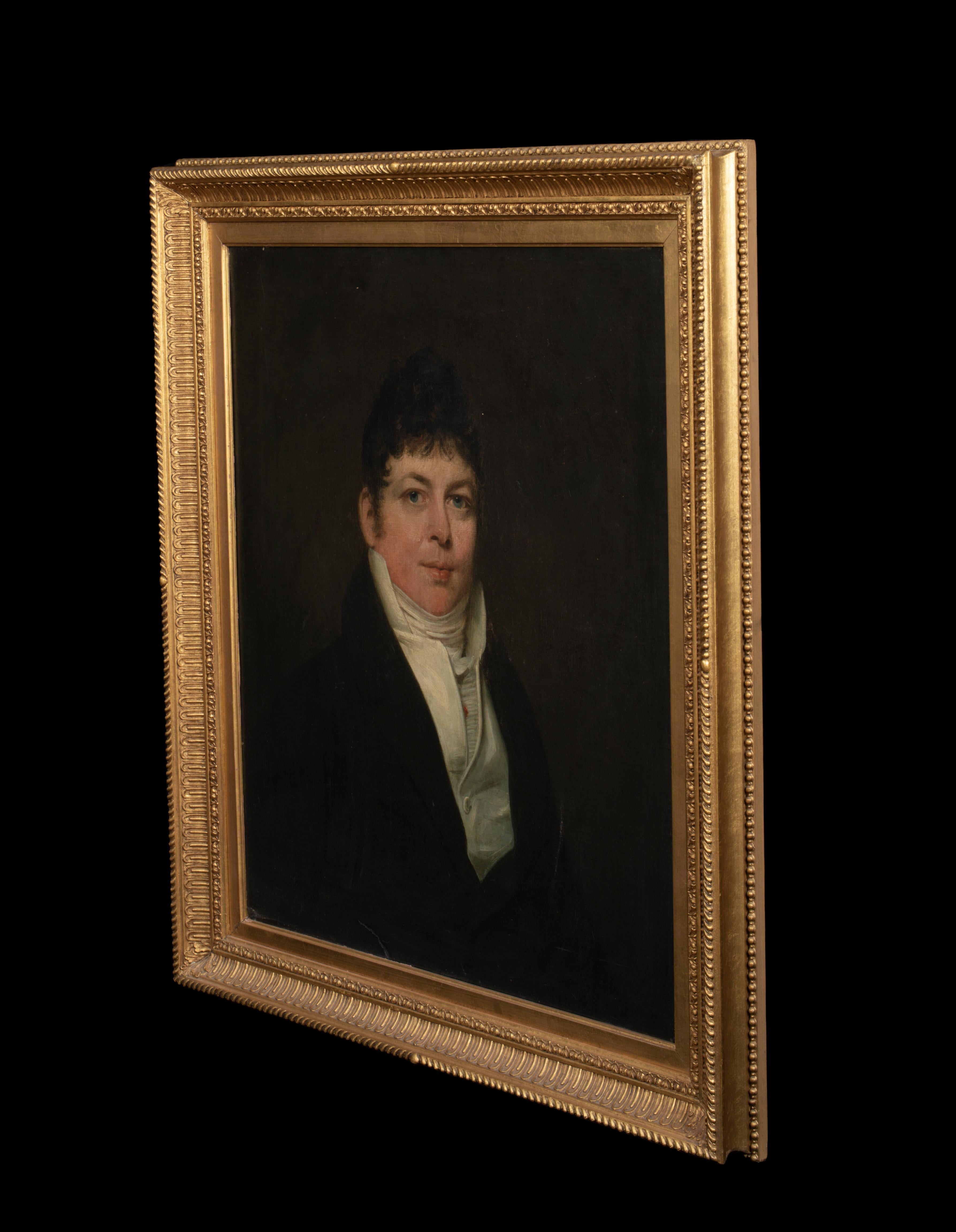 Portrait of A Gentleman, early 19th Century   circle of Sir Henry Raeburn (1756- For Sale 8