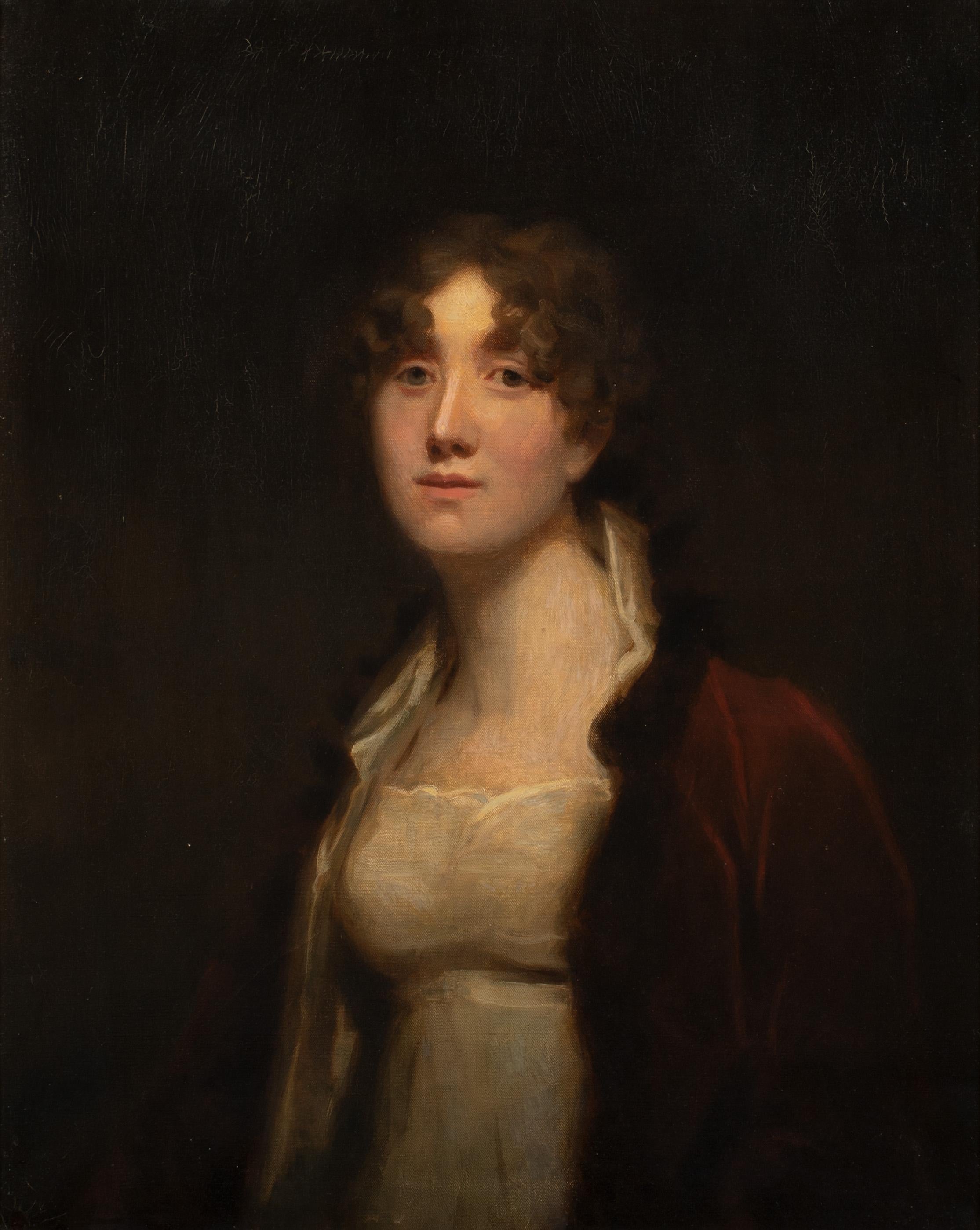 Sir Henry Raeburn Portrait Painting - Portrait of Maria Sophia Abercromby, Lady Pitmilly (1781-1842)