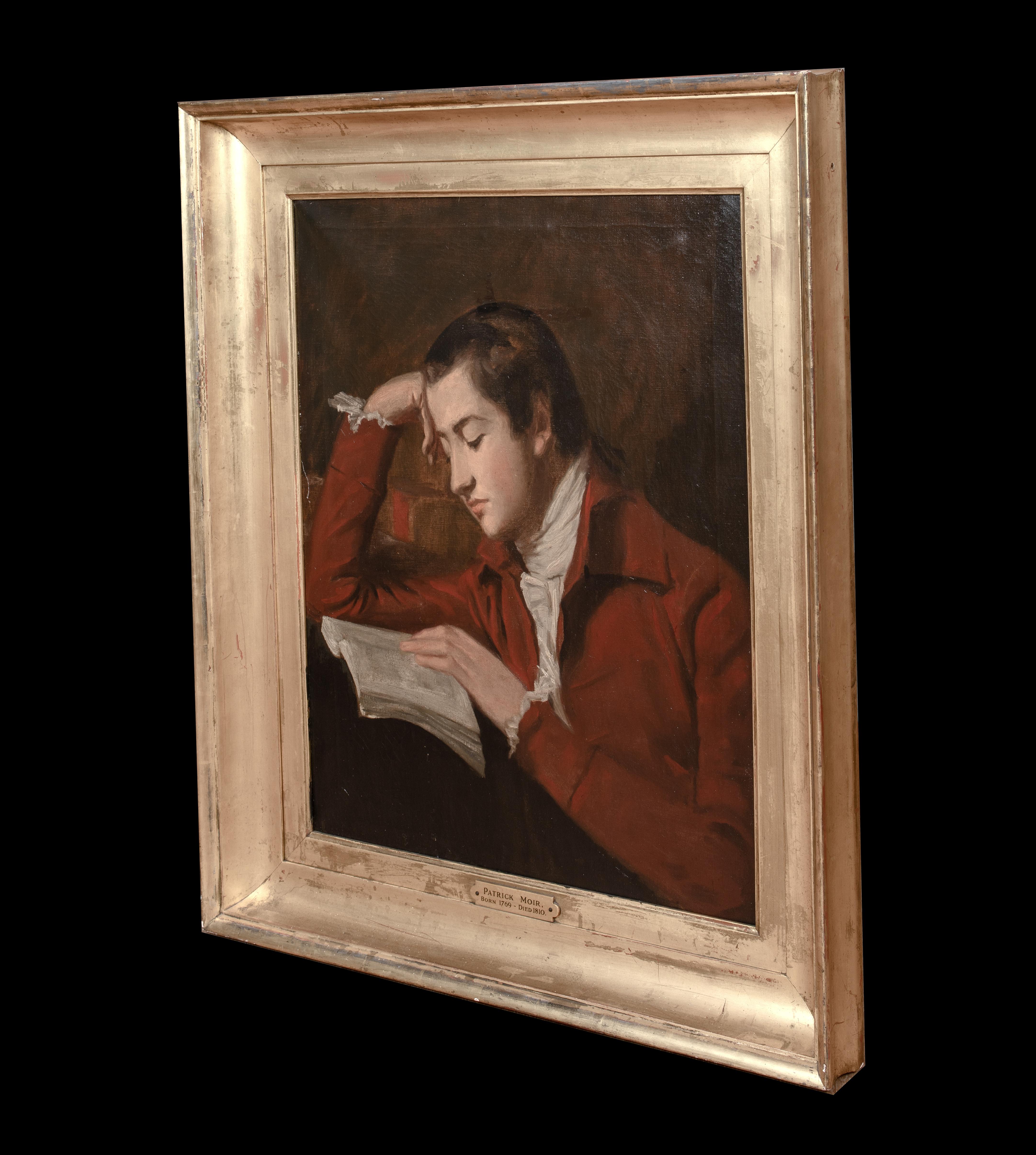 Portrait écossais de Patrick Moir (1769-1810) lecture, 18e siècle en vente 4