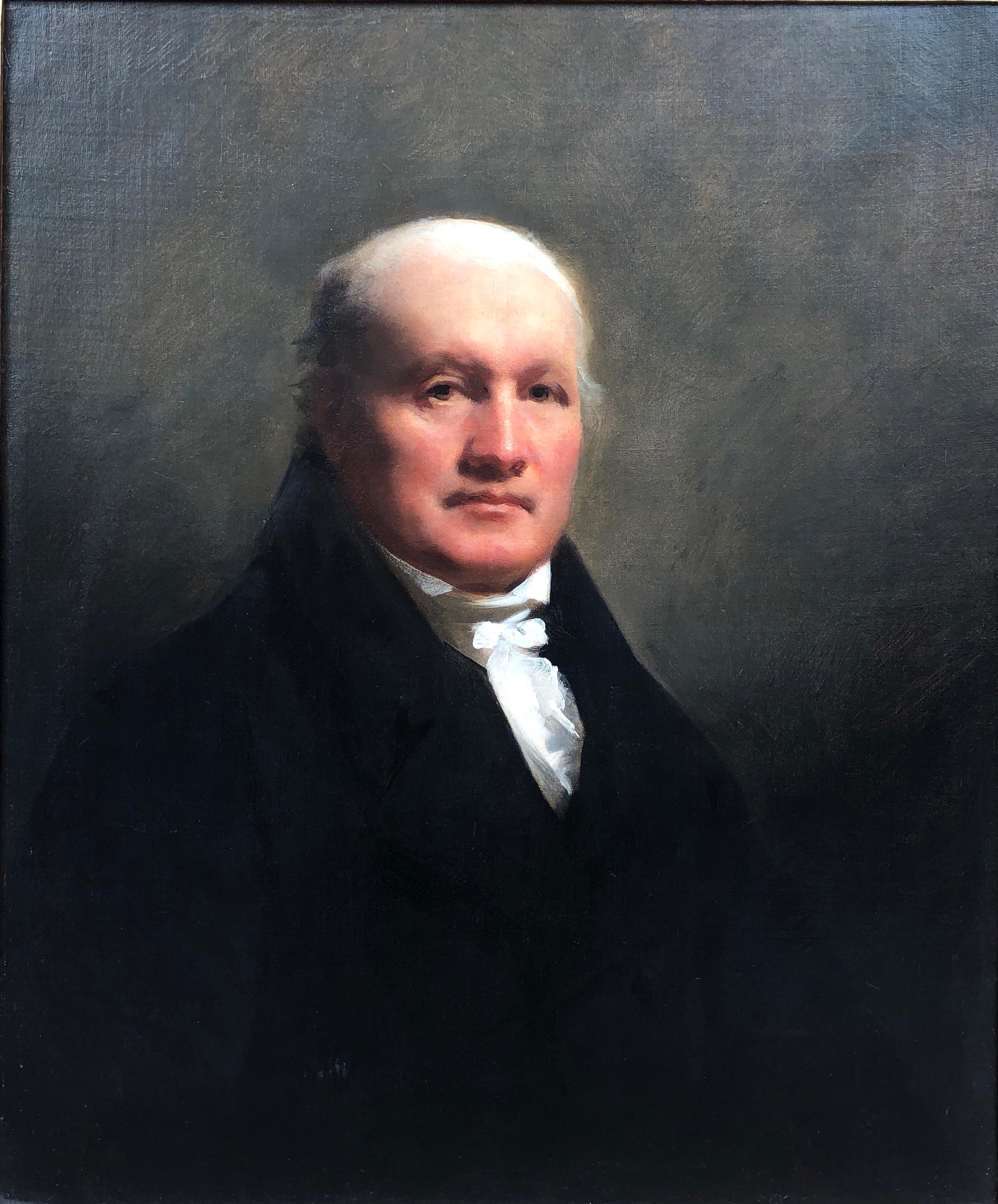 Auffälliges Porträt des 12. Earl of Caithness aus dem 18. Jahrhundert  – Painting von Sir Henry Raeburn