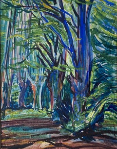 Sir Jacob Epstein, Woodland scene, Jewish Modernist artist
