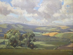 Original English Impressionist Landscape Oil Painting JOHN ARNESBY BROWN R.A.
