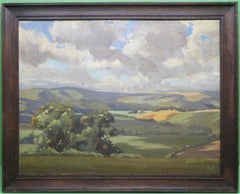 Original English Impressionist Landscape Oil Painting JOHN ARNESBY BROWN R.A.