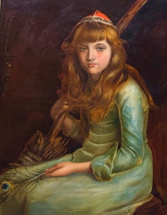 Cinderella after 1881 painting in collection of Andrew Lloyd Webber