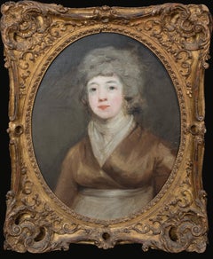 Antique Portrait Held To Be Sophia, Lady Burrell (1753–1802), 18th Century