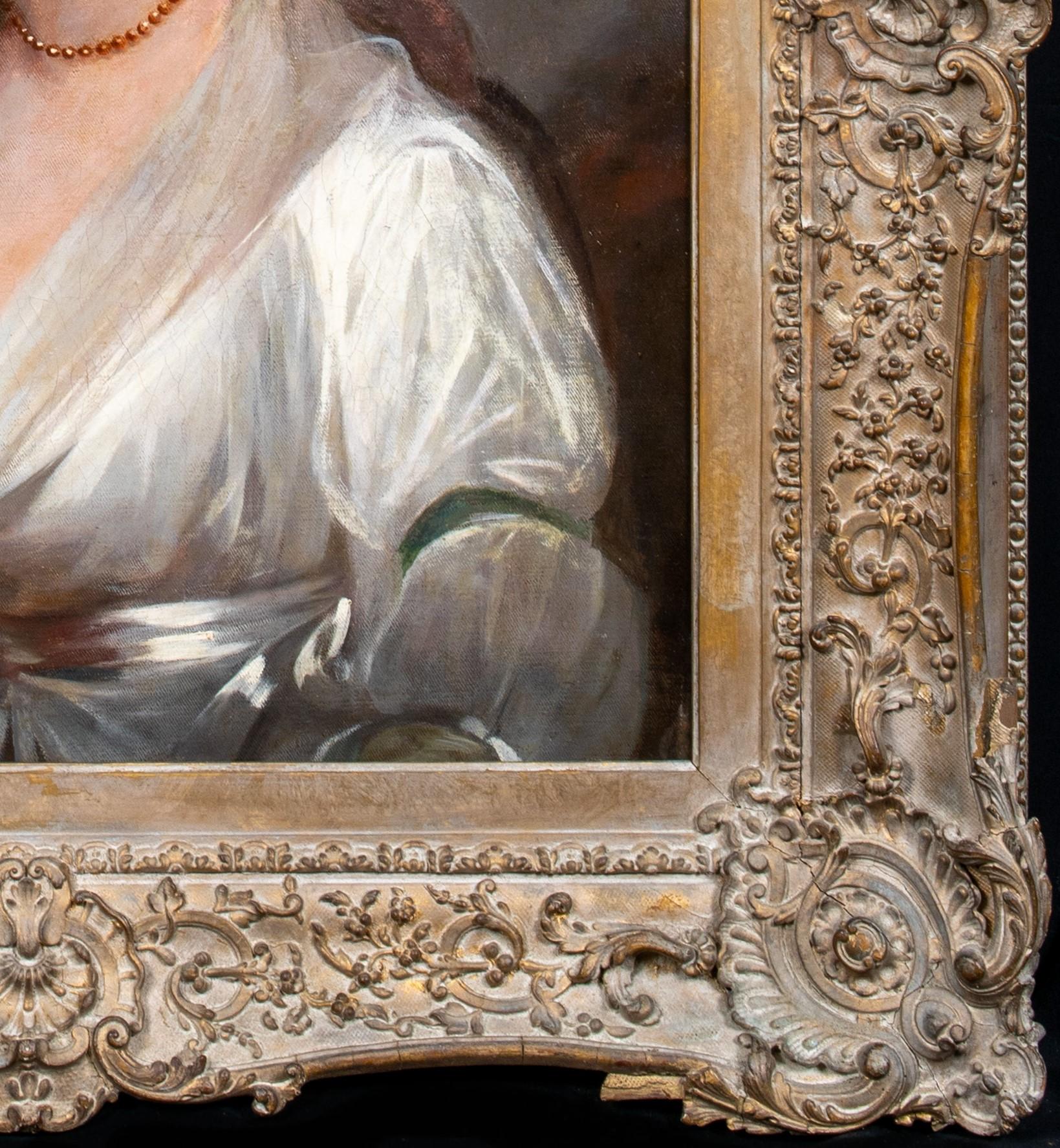 Ritratto di Anne, Lady Grenville (nata Pitt) (1772-1864), 1795 ca.

John HOPPNER (1758-1810)

Grande ritratto della fine del XVIII secolo tradizionalmente identificato come Lady Grenville, olio su tela attribuito a John Hoppner. Ritratto di